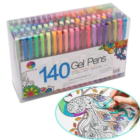 Fluorescent - värikäs - geelipiirustuskynät 24 / 48 pc