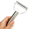 Multifunction stainless steel vegetable peeler