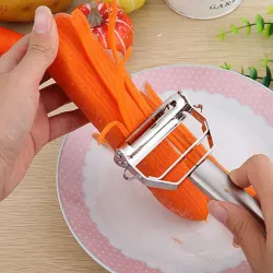 Multifunction stainless steel vegetable peeler