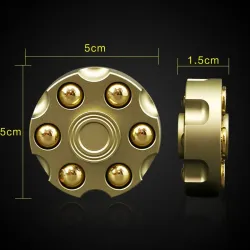Hilandero inquietoFidget spinner - hand spinner - gun bullets
