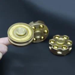 Hilandero inquietoFidget spinner - hand spinner - gun bullets