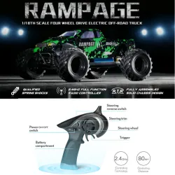 HBX 18859E RC Car 1/18 2,4G 4WD off road - sähkökäyttöinen buggy crawler