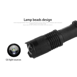 Luces7W 2000L - 3 mode - Q5 LED - lámpara de luz de bicicleta - impermeable