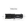 Luces7W 2000L - 3 mode - Q5 LED - lámpara de luz de bicicleta - impermeable