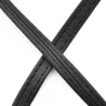 Leather & lace - elegant wide belt