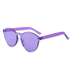 Trasparente - occhiali da sole in plastica - unisex