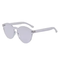 Transparent - plastic sunglasses - unisexSunglasses