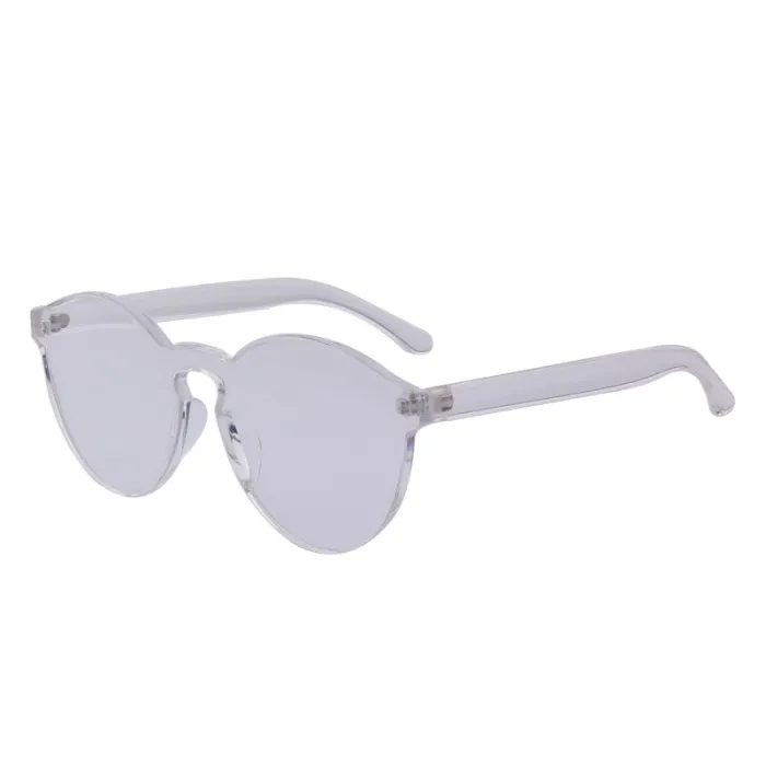Transparent - plastic sunglasses - unisexSunglasses