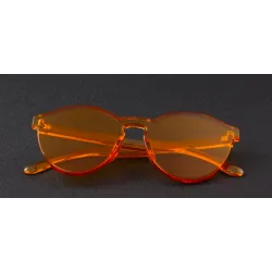 Gafas de solGafas de plástico transparentes - unisex