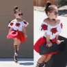 Skirt & top - tyttöjen sarja