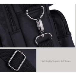 Multifunction shoulder & waist bag - waterproof