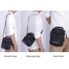 Multifunction shoulder & waist bag - waterproof