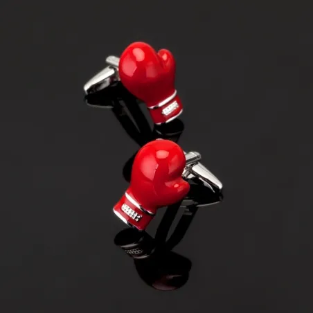 Punainen nyrkkeily - cufflinks