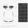 Kattöga - rimless solglasögon - UV400