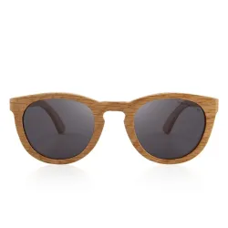 Retro - óculos de sol de madeira feitos à mão - unisex