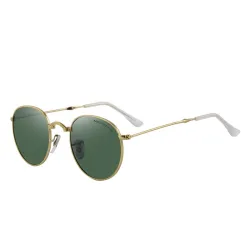 Retro - foldable - oval sunglasses - unisex