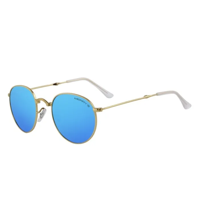 Retro - foldable - oval sunglasses - unisex