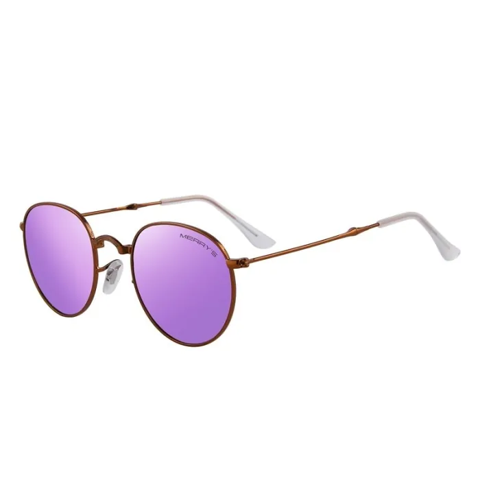 Retro - foldable - oval sunglasses - unisex