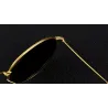 Retro - foldable - oval sunglasses - unisex