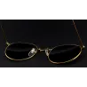 Retro - foldable - oval sunglasses - unisex