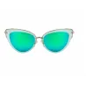 Retro Katzenauge - Aluminiumrahmen - ovale Sonnenbrille - UV400