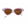 Retro katt öga - legeringsram - ovala solglasögon - UV400