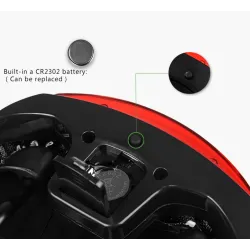 Bicycle saddle with warning light