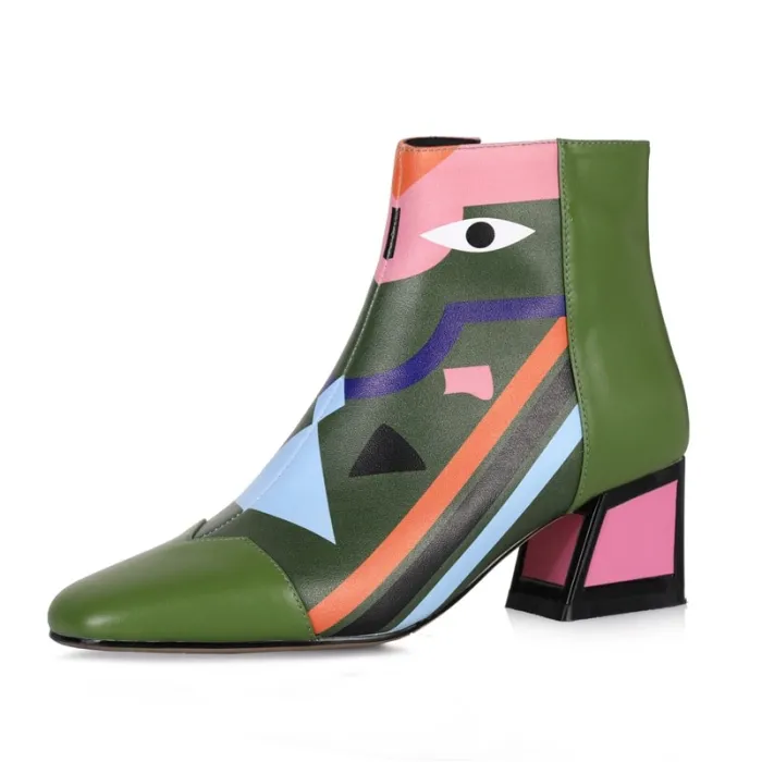 BotasImprenta de moda - botas de tobillo
