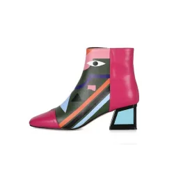 Modedruck - Knöchelstiefel