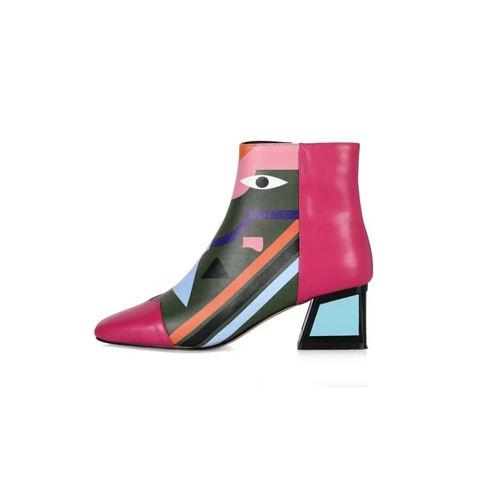 BotasImprenta de moda - botas de tobillo