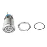12v 19mm fan push button switch with LED - engine start - self-lock panelSwitches