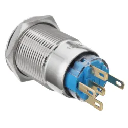 12v 19mm fan push button switch with LED - engine start - self-lock panelSwitches