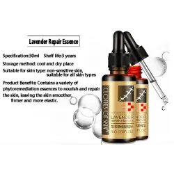 MasajeAceite de masaje de lavanda - extracción de cicatriz - anti acné - serum ácido hialurónico