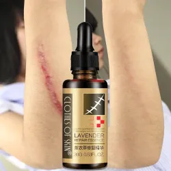 Lavendel massage olja - ärr borttagning - anti akne - hyaluronsyra serum