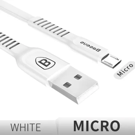Baseus - snabb laddning - platt mikro USB-datakabel