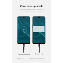 Baseus - fast charging - flat micro USB data cableKabels