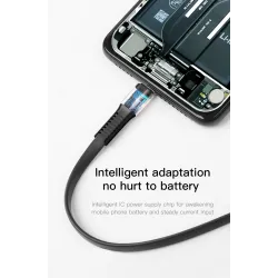 Baseus - snabb laddning - platt mikro USB-datakabel