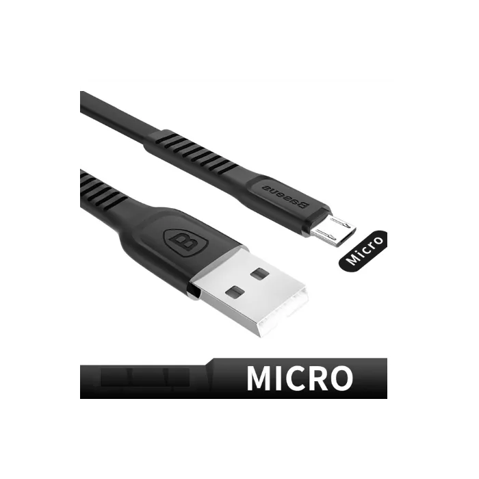 Baseus - snabb laddning - platt mikro USB-datakabel