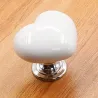 MueblesCorazón de cerámica - mango de muebles - cubo