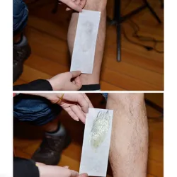 Wax hårborttagning - papper rullar 100 bitar