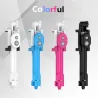 Tripod Bluetooth selfie -painiketta älypuhelimella