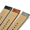 Ropa inteligenteBanda de reloj de cuero con hebilla negra para Xiaomi Huami Amazfit Bip