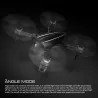 EX2mini Brushless 5,8G FPV - RC Drone Quadcopter RTF: Kameran kanssa FPV Monitor + Glasses - Mode 2 (Left Hand Throttle)