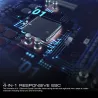 DronesCadana EX2mini Brushless 5.8G FPV - RC Drone Quadcopter RTF - Con cámara + Monitor FPV + Vidrios - Modo 2 (Grupo de man...