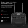 DronesCadana EX2mini Brushless 5.8G FPV - RC Drone Quadcopter RTF - Con cámara + Monitor FPV + Vidrios - Modo 2 (Grupo de man...