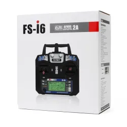 Trasmettitore radio FlySky FS-i6 2.4G 6CH AFHDS RC con ricevitore FS-iA6B per drone RC FPV