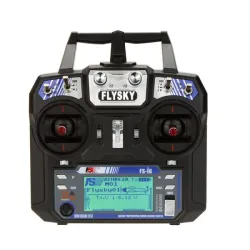FlySky FS-i6 2.4G 6CH AFHDS RC radiosender med FS-iA6B mottaker for RC FPV Drone