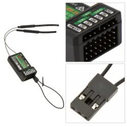 FlySky FS-i6 2,4G 6CH AFHDS RC-Funksender mit FS-iA6B-Empfänger für RC FPV-Drohne