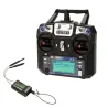 FlySky FS-i6 2.4G 6CH AFHDS RC radiosender med FS-iA6B mottaker for RC FPV Drone