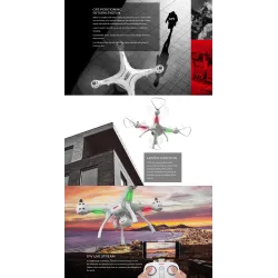Syma X8PRO GPS avec caméra FPV 720P WIFI - Altitude Hold - RC Drone Quadcopter